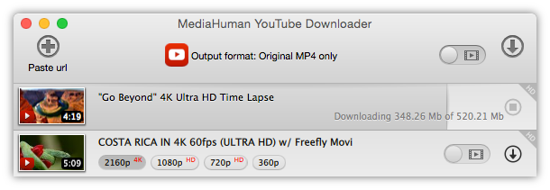 Wait for download to finish.