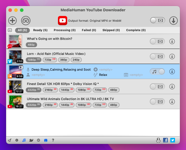 Mac X Youtube Downloader