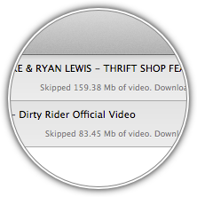 Download only audio track