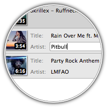 Simple tag editing feature