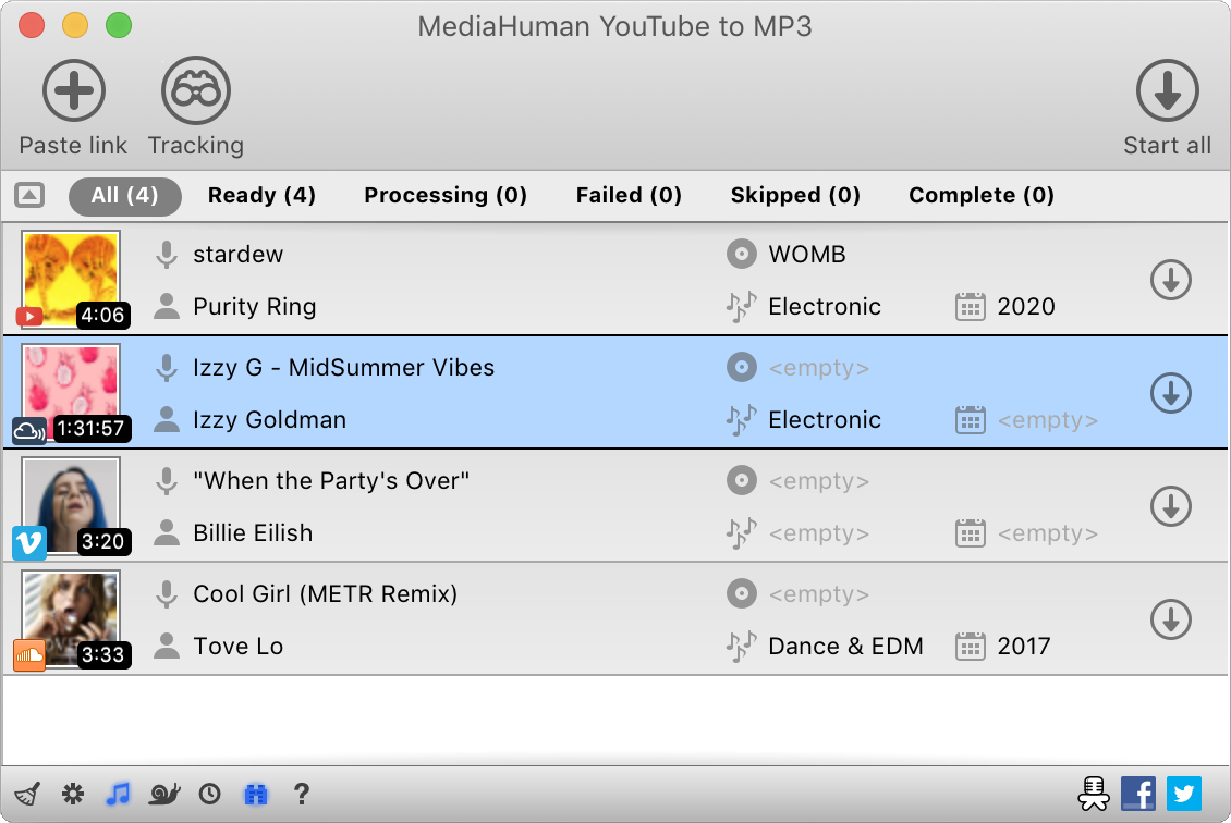 Convertisseur YouTube en MP3