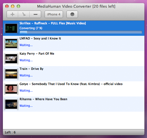 MediaHuman Video Converter MAC 1.1 full