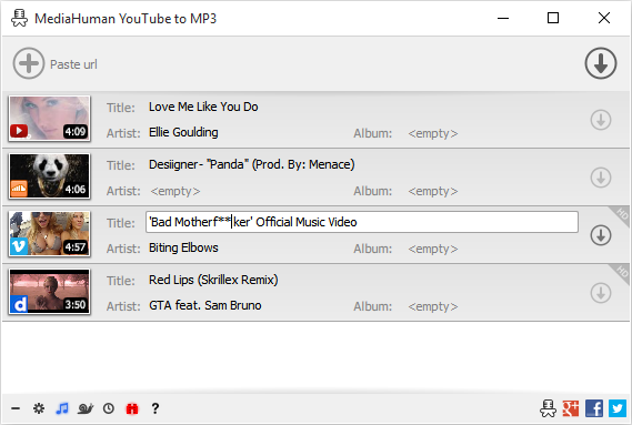 MediaHuman YouTube to MP3 Converter