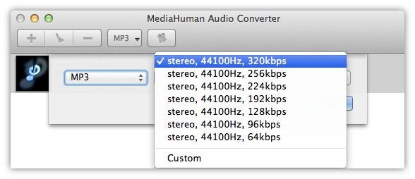 Set additional format settings