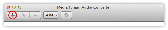 Add some WMA files to convert