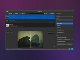 Choosing a compression mode