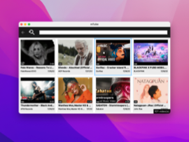 mTube search results