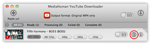 Add all videos from a playlist to the download queue