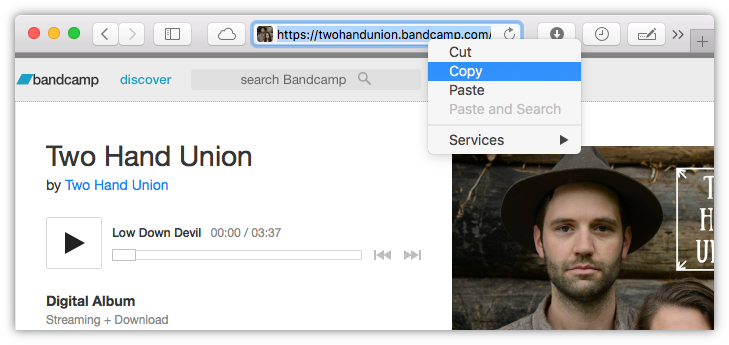 Bandcamp app for mac