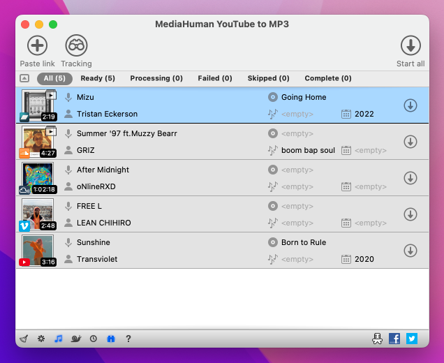 Free YouTube to MP3 Converter - download music and take it ...