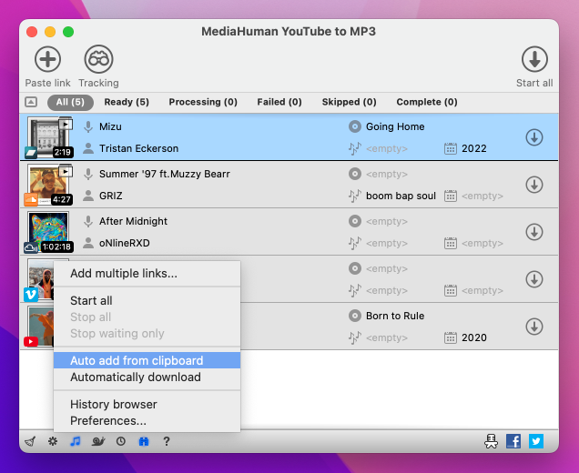 how to download free mp3 from youtube