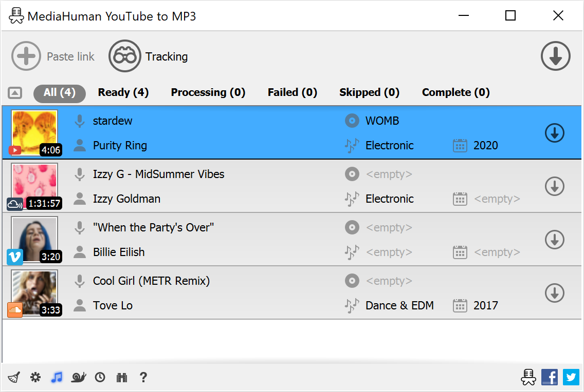 YouTube MP3 Dönüştürücü Win Screenshot