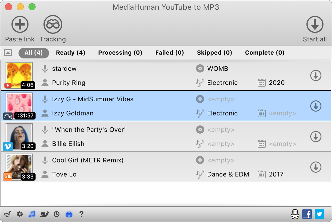 Programe PC MediaHuman YouTube to MP3 Converter 2 4 2